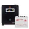 Комплект резервного живлення для котла LogicPower ДБЖ + гелева батарея (UPS W500 + АКБ GL 480W)