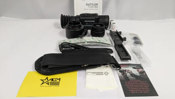 7 AGM Rattler TC35-384 Тепловізійний Приціл, Насадка, Монокуляр - 3 в 1