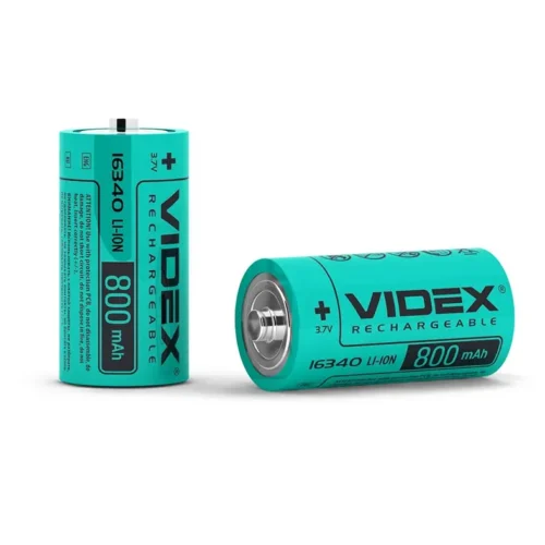 4227167092_akumulyator-16340-rcr123 Акумуляторна батарея Videx RCR-123A (16340/17335) 800mAh 3,7V Li-Ion
