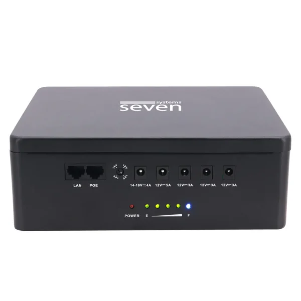 6510229545_w640_h640_6510229545 ДБЖ SEVEN UPS-7960 black 60W LiFePO4 з регулюванням вихідної напруги