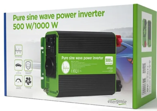 Інвертор автомобільний EnerGenie EG-PWC-PS500-01