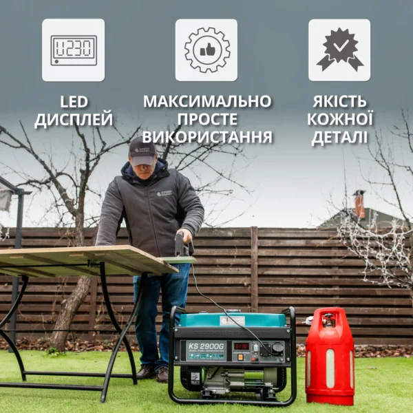 Генератор Газобензиновий «Könner & Söhnen» KS 2900G - Вітринний Зразок