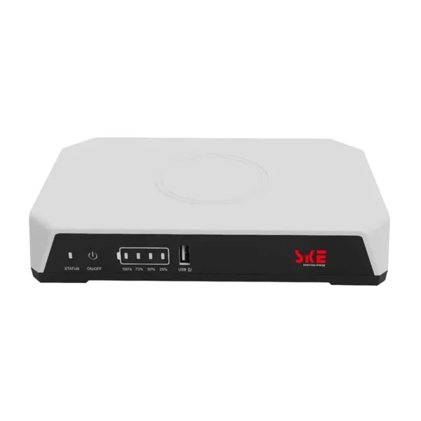 Джерело безперебійного живлення Mini UPS SKE POE-36E-LFP 48V 20000mAh 5V/9V/12V/24V/48V/PoE, LiFePO4 4*5Ah, для роутера і медіаконвертера