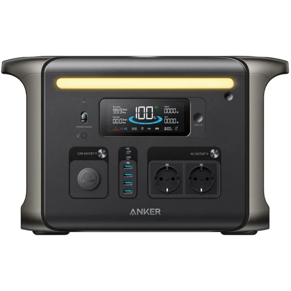 Зарядна станція ANKER Solix F1500, 1800 Вт, 1536 Вт/год (електростанція для дому, UPS, ДЖБ)