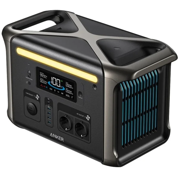 Зарядна станція ANKER Solix F1500, 1800 Вт, 1536 Вт/год (електростанція для дому, UPS, ДЖБ)