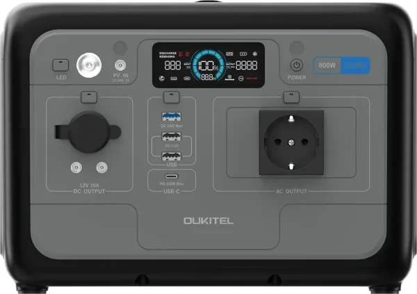 Зарядна станція Oukitel P800 (800 Вт, 512 Вт*год)