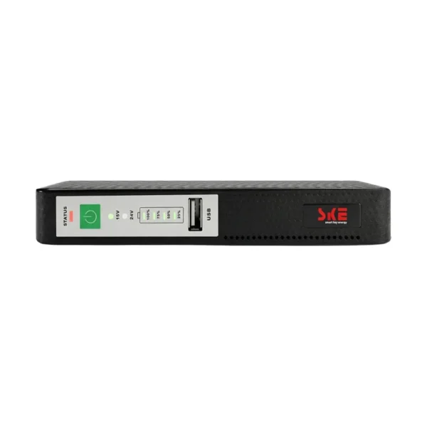 1 Джерело безперебійного живлення Mini UPS SKE POE-432N 8800mAh 5V/9V/12V/15V/24V/PoE, Li-ion 4*2.2Ah, для роутера і медіаконвертера