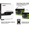Комплект Безперебійного Живлення Must PV18-3224 VPM II + LiFePO4 12.8В 100А