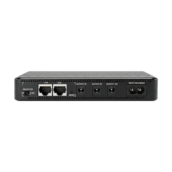2 Джерело безперебійного живлення Mini UPS SKE POE-432N 8800mAh 5V/9V/12V/15V/24V/PoE, Li-ion 4*2.2Ah, для роутера і медіаконвертера