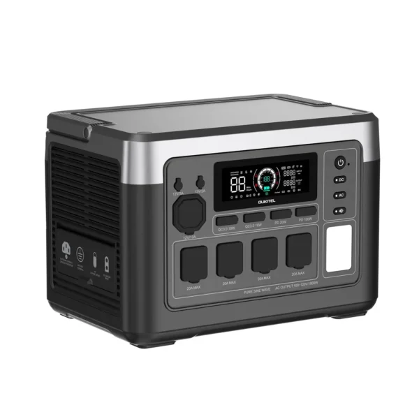 6530033102_w640_h640_6530033102 Зарядна Станція Oukitel P1000E PLUS 1800W, 1024WH GREY
