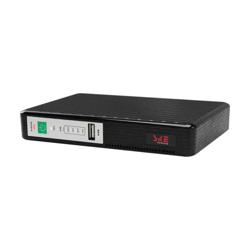 7 Джерело безперебійного живлення Mini UPS SKE POE-432N 8800mAh 5V/9V/12V/15V/24V/PoE, Li-ion 4*2.2Ah, для роутера і медіаконвертера