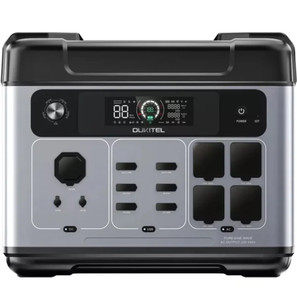 oukitel-p2001e-plus-2400w Зарядна станція Oukitel P2001E Plus 2400W