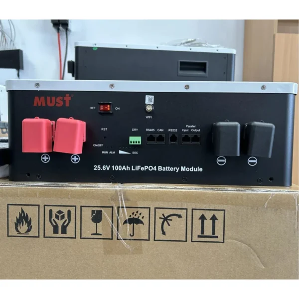 Акумулятор MUST LP16-24100 LiFePO4 25,6V/100AH (2560W*h)