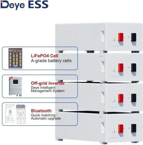 Deye SE-F12-C Акумулятор літієвий LiFePo4 51.2В 230A