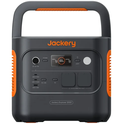 Зарядна станція Jackery Explorer 2000 v2 EU, 2200 Вт, 2042 Вт*год (електростанція для дому, UPS, ДБЖ)