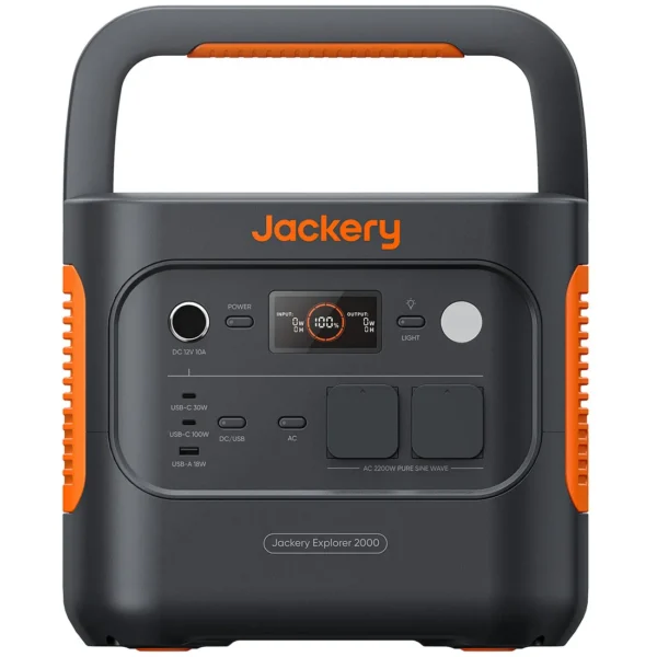 Зарядна станція Jackery Explorer 2000 v2 EU, 2200 Вт, 2042 Вт*год (електростанція для дому, UPS, ДБЖ)
