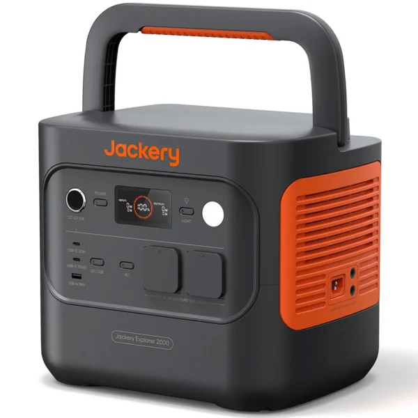 Зарядна станція Jackery Explorer 2000 v2 EU, 2200 Вт, 2042 Вт*год (електростанція для дому, UPS, ДБЖ)