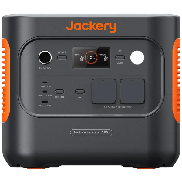 Зарядна станція Jackery Explorer 2000 v2 EU, 2200 Вт, 2042 Вт*год (електростанція для дому, UPS, ДБЖ)